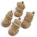 Produktbild Dcolor Lohfarben Warm Hunde Schuhe Hundeschuhe Dog Boots Geeignet fuer Pfoten(ca.): 4.44 x 3.81 cm (L x B)