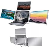 Ultrax 14" &Uuml;&ccedil;l&uuml; Taşınabilir Monit&ouml;r &Ccedil;oklu Ekran 1200p Notebook Monit&ouml;r