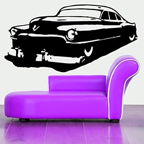 Wall Sticker Cadillac Lead Sled, black, Large