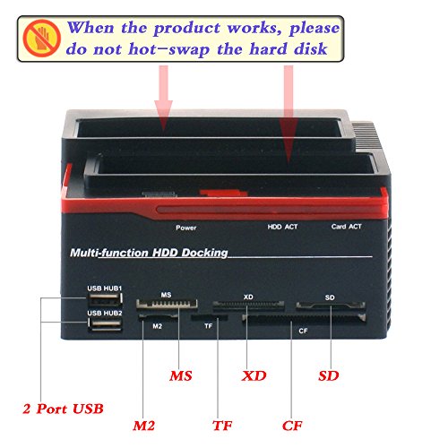 Wanlongxin Doppelte Dockingstation für SATA / IDE WLX-892U2IS - 4