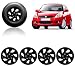 Auto Pearl-Premium Quality Car Full Black Wheel Cover Caps 14" Press Type Fitting For - Maruti Suzuki Swift Type-2 RS.1499.00