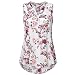 Produktbild Luckycat 2018 Trägerlos Chiffon Weste Damen Schmetterlings-Muster Ärmellos Sommer Tank Oberteile Vest Slim Fit