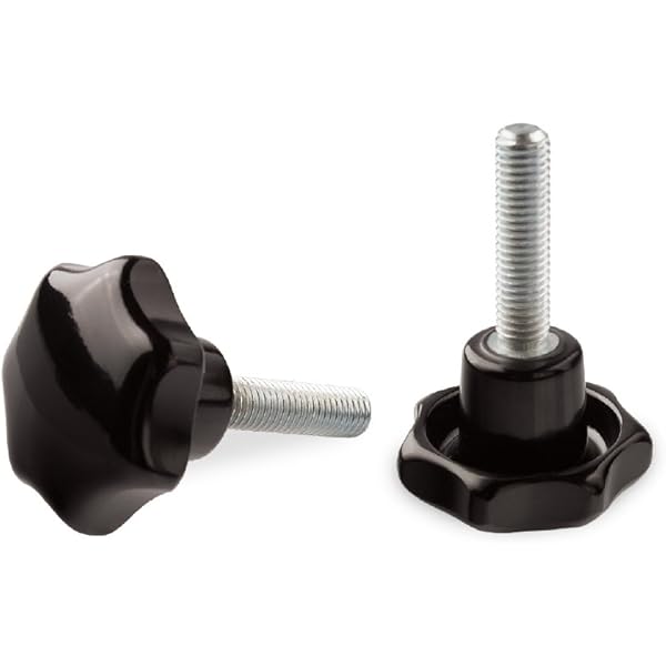 5 x M6 x 60 Ø32mm WTB® Sterngriffe/Sterngriffschrauben DIN 6336 L  