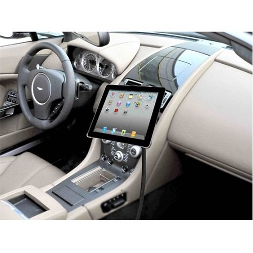 LEDELI CD Schacht KFZ Auto Tablet PC Halterung Handy Smartphone Magnethalterung Autohalterung für Armaturenbrett Kopfstützenhalterung (2 in 1 Aluminium Universal KFZ Halterung) - 6