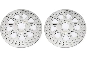 T | TARAZON TARAZON 11,8" Bremsscheiben vorne für Harley Street Bob Touring Road King Electra Street Glide Low Rider