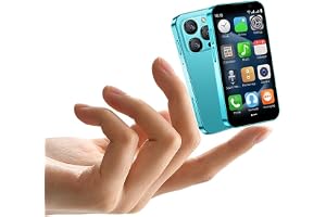 YOHOPE Mini 3-tums HD-skärm, dubbel SIM Dual Standby 2 GB RAM, 16 GB ROM, ansiktsigenkänning WiFi, kompakt smart