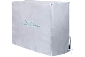 H HOMEWINS HOMEWINS Housse de Protection pour Climatiseur Éxterieur Anti-poussière Anti-Snow Anti-Solaire Imperméable - 80 * 26 * 57CM