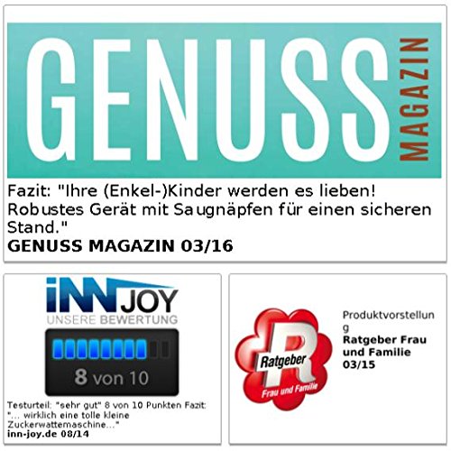 Rosenstein & Söhne Zuckerwatte-Maschine - 7