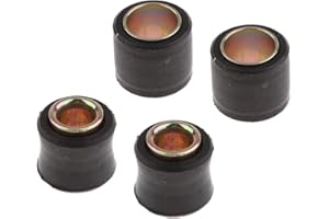 Gazechimp 4X Douille en Caoutchouc d'Amortisseur Pièces d'Amortisseur de Moto - 14mm 10mm