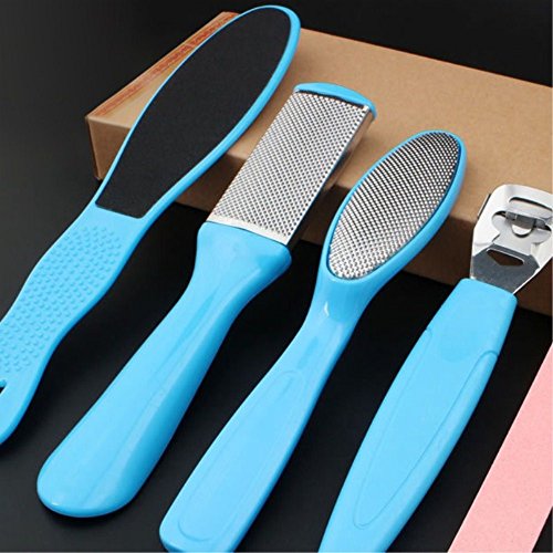 mobengo 8 in 1 Profi Pediküre Kit/Set Pediküre Fuß Raspel Fuß Datei und Hornhautentferner-seitige entfernen Set Best Foot Care - 3
