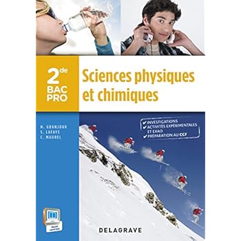 Sciences physiques et chimiques 2de Bac Pro (2015) - Pochette élève