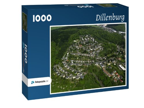 Preisvergleich Produktbild Dillenburg - Puzzle 1000 Teile mit Bild von oben