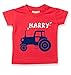 BIG FARM TRACTOR- Personalised Baby/ Children t-shirt- EMAIL THE NAME YOU WANT