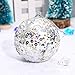 Produktbild Junjie Festliche Weihnachtskugel Hängen Fenster Shop Mall Ball Dekoration Bar Schaum Ball Anhänger Decke Funkeln-Flitter-Kugeln Weihnachtsbaum Verzierung Dekoration 8CM