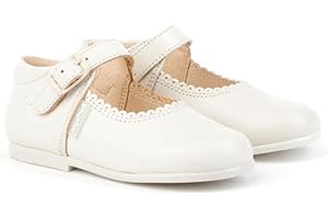 Angelitos Merceditas de Cuero para Niña. Marca Modelo 500. Todo Piel. Calzado Infantil Hecho en España
