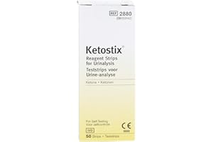2 x 50 Ketostix Reagent Strips for Ketone Test Urinalysis