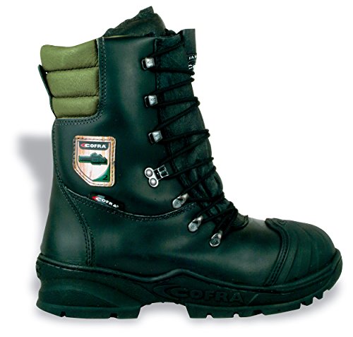 Cofra Safety Power Forststiefel Schnittschutzklasse 2 WRU HRO SRC EN ISO 17249 schwarz