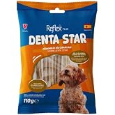 Reflex Plus Dentastar &Ccedil;iğneme Diş &Ccedil;ubukları Mini ve K&uuml;&ccedil;&uuml;k Irk Yetişkin K&ouml;pek &Ouml;d&uuml;l&uuml; 110 Gr