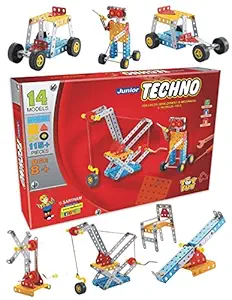 SARTHAM Educational Toys, Building and Construction Set, Junior Techno (Age 8 to 12)