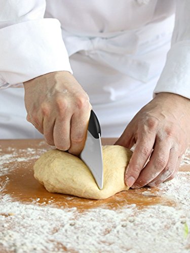 Trenta Küche Multifunktions-Schaber & Chopper, weich schwarzem Gummi Griff - 2