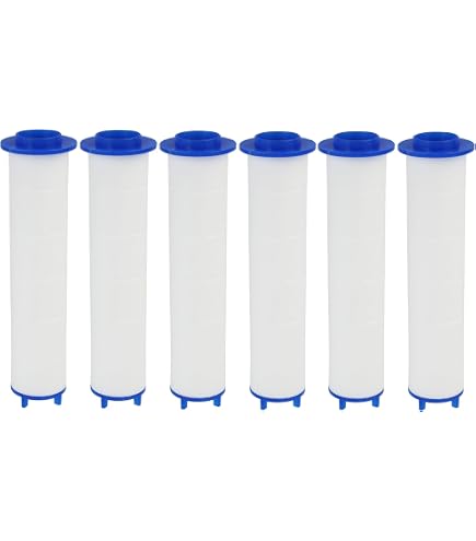 Set Di 5 Filtri Di Ricambio Per Soffione Doccia FYTSDIK - Filtro In Cotone PP Per Rimuovere Sedimenti E Ammorbidire L'acqua