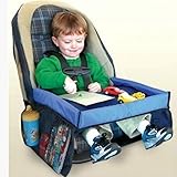 Flacher Riemen mit doppelter Schnalle: fester Sicherheitssitz-Kinderwagen oder Autositz.