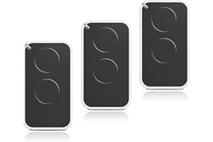 EFFDRDFS 433,92 MHz ERA INTI Mando Garaje para N1ce, 2 Botones Mando Garaje Clonador, Mandos Puerta Garaje Automated Gate, 3PCS