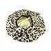 Betty Dain Stylish Design Terry Lined Shower Cap, The Socialite Collection, "safari Spots"