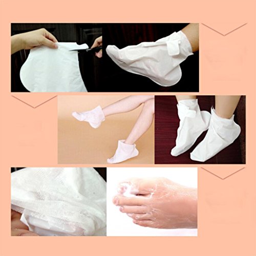Exfoliating Peel Off Fuß Maske Baby Soft Feet Entfernen Callus Hard Dead Fuß Hautpflege (3 Stücke) - 2