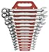 Produktbild GearWrench 9509 13-piece SAE Reversible Combination Ratcheting Wrench Set