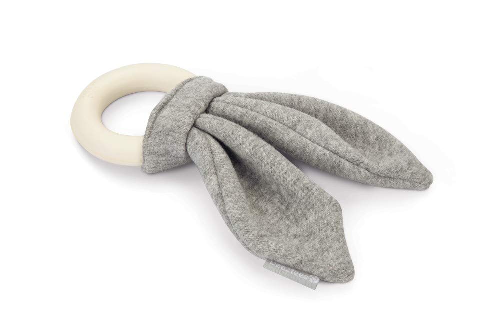 Beeztees Puppy Rubber Ring White 8.5cm