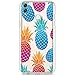 Produktbild Jinghuash Kompatibel mit Huawei Honor 8X Hülle Transparent TPU Silikon mit Muster Ultra Dünn Durchsichtig TPU Stoßfest Bumper Handyhülle Schutzhülle Tasche Case-Farbige Ananas