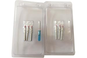 JIEXI HWYP Automatical Lighted Nocks for Inner Diameter 5.3mm Gold Tip Arrows X Size Pack of 6 (Purple)