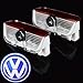 Produktbild KOBWA Autotür Logo Projektion Licht Car Door Shadow Light Logo Projector Für Volkswagen VW Touareg CC Sharan Scirocco Magotan Sagitar Passat Tiguan