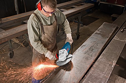 Bosch Professional GWS 24-230 JH Winkelschleifer 230 mm, 2400 Watt mit Anlaufstrombegrenzung, Wiederanlaufschutz in Karton - 3