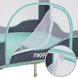 Reisebett Laufstall Babyreisebett Spielstall Babybett Kinderbett Kinderreisebett Tropical - 4