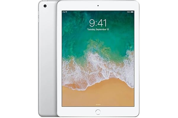 Apple iPad 9.7 (5e Génération) 128Go Wi-FI - Argent (Reconditionné)