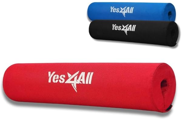 Yes4All Almohadilla de Protección para Barra de Hip Thrust en el Gimnasio | Barbell Pad | Protector para Barra de Pesas | ¡Entrena con Comodidad y Seguridad
