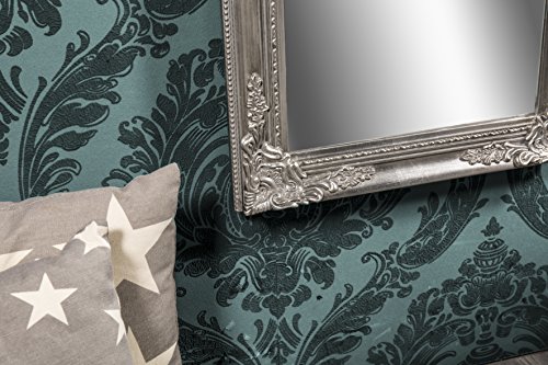 Spiegel Wandspiegel antik silber Barock DEVA 160 x 40 cm - 3