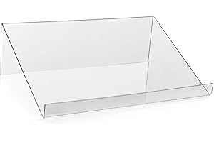 VITAdisplays Porte-lettres/serre-livres en tant que support de produit et porte-livres en PLEXIGLAS® original, 1 pièce, 30 x 9 x 21 cm