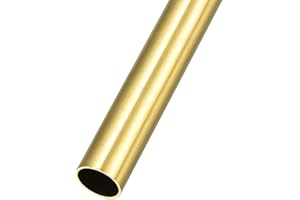 METALLIXITY Laiton Tube (16mm OD x 1mm Mur T x 200mm L), Droit Tube - pour Maison Ameublement , Machinerie, DIY Artisanat