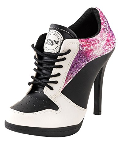 missy rockz sneaker high heels