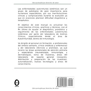 Manual de laboratorio en las enfermedades autoinmunes sistémicas: Manual clínico y técnico de ayuda al diag