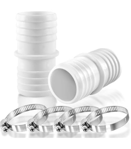 Pool-Schlauchverbinder Set - 31-38mm, Für Intex & Coleman Filter, 2 Stück