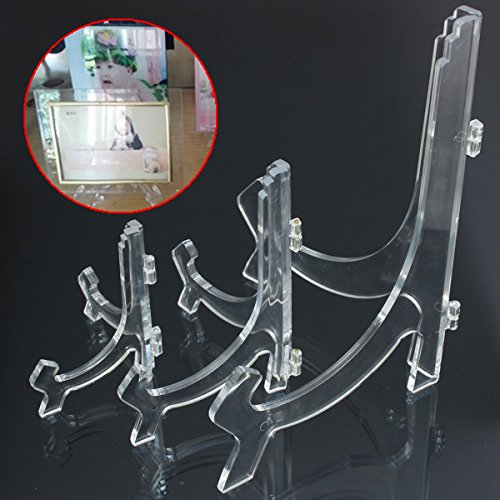 Bluelover L M S Plexiglas Acrilico Plastica Display Foto Ständer Halter Supportor Bild Frame Supporter -S - 2