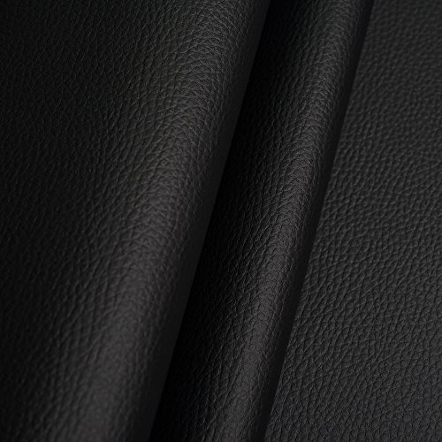 Exklusives Kunstleder - Meterware (Schwarz)