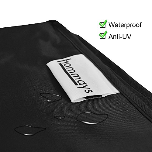 Wasserdichte Grillabdeckung 60-Zoll Leichte Patio Outdoor Barbecue Grill Abdeckungen für Weber Genesis Char-Broil Landmann Gasgrill Abdeckhaube Passend für die Meisten Mittelgroßen Grills (bis zu 4-5 Brenner) - 4