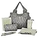 timi & leslie Marie Antoinette Changing Bag (Silver)