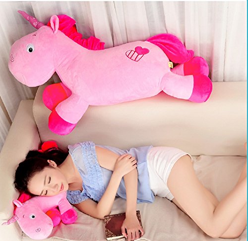 Rainbow Fox Unicorn Plüschtiere Soft Pillow Dekokissen Größe 50cm - 6