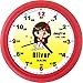 Produktbild Lucky Clocks LERNUHREN Sternzeichen Jungfrau Schulanfang Wanduhren Zum Schulbeginn für Jeden Anlass mit jeder Beschriftung und Jedem Vornamen Namen erhältlich